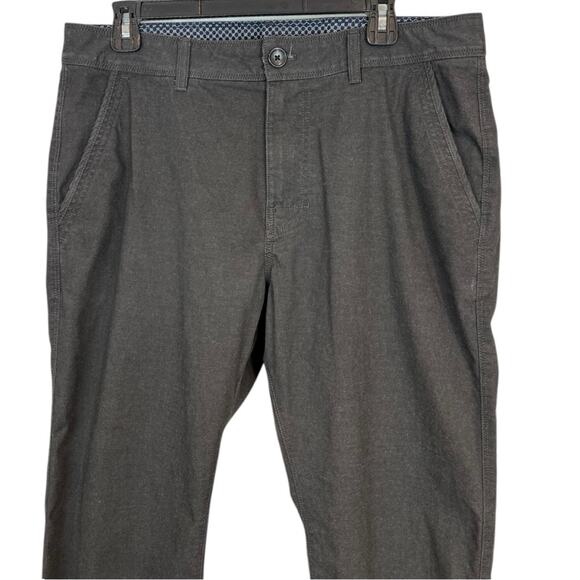 Prana Men’s Straight Fit Charcoal Mcclee Everyday Pants 34 x 29 - Picture 6 of 16